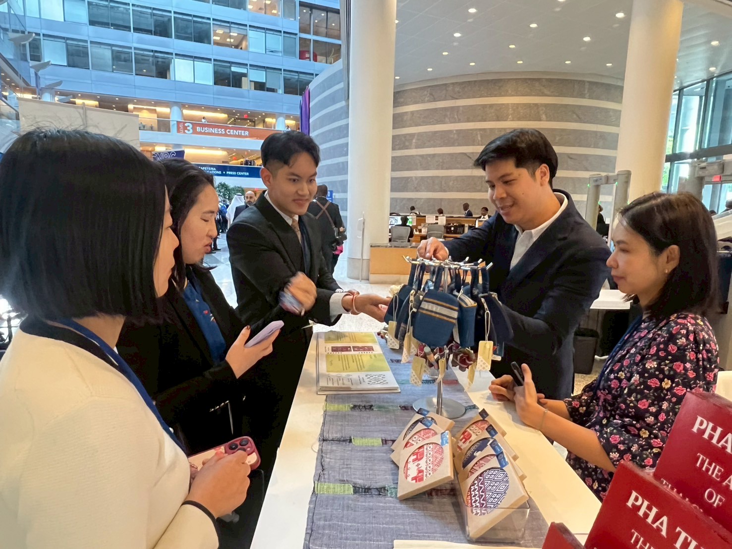 Thailand booth at IMF-WBG Spring Meetings 2024